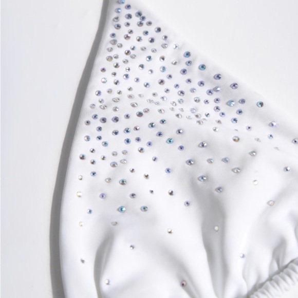 Embellished Triangle Bikini Set - Picture 3 of 6